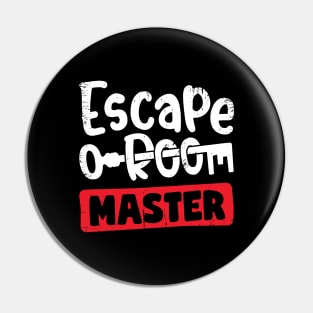 Escape Room Master Game Player Gift Pin