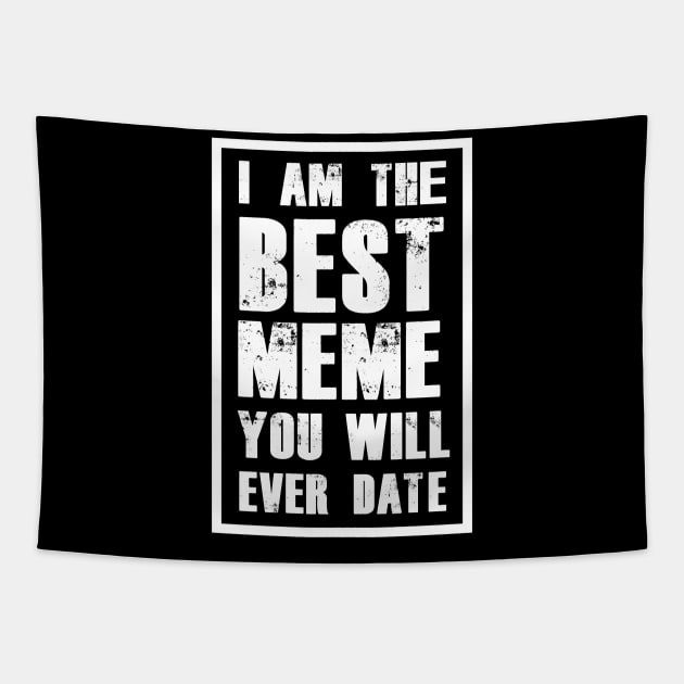 I AM THE BEST MEME YOU WILL EVER DATE Tapestry by A Comic Wizard