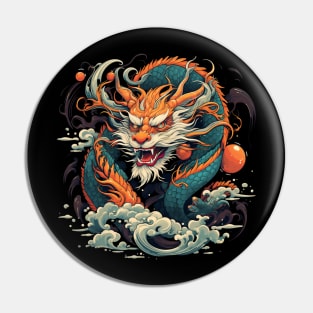 Year of the Dragon 2024 Zodiac Lunar Pin