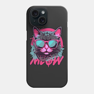 Pink Meow Cat Phone Case