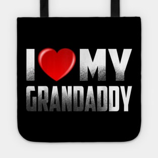 Grandpa Gifts from Grandkids I Love My Grandaddy Fathers Day Tote