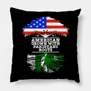 American Grown With Pakistani Roots - Gift for Pakistani With Roots From Pakistan Pillow