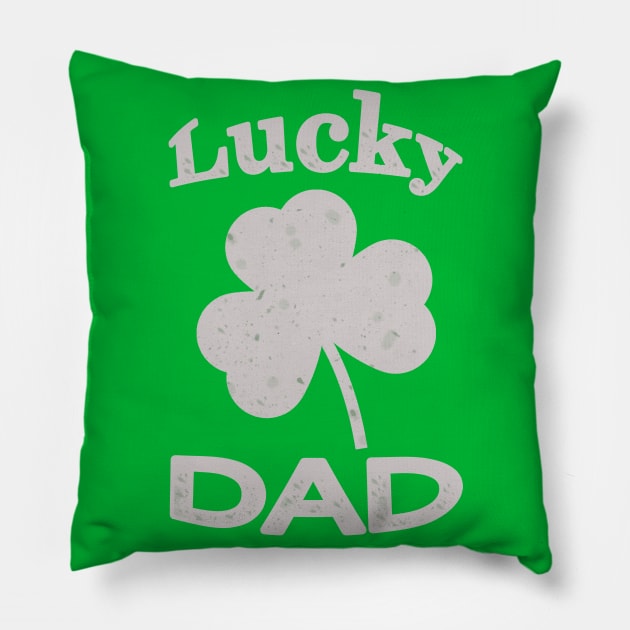 St. Patrick day Irish Lucky Mom Vintage Gift Pillow by Nicolas5red1