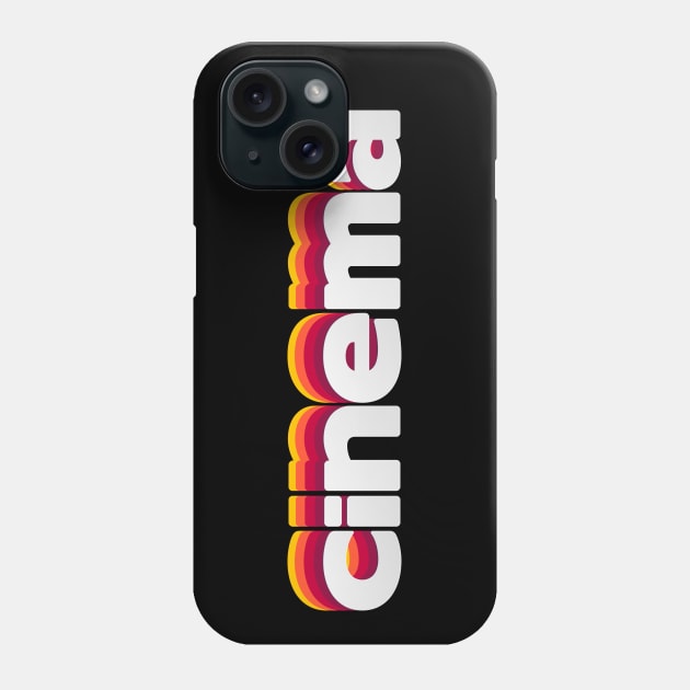 Cinema Session Phone Case by CTShirts