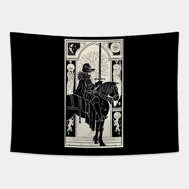 Black Knight Tapestry by Ben's Design Store