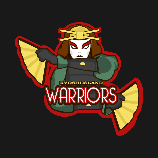 Fantasy Warriors Sports Logo by queennerdco