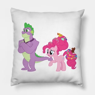 Future Spike and Pinkie Pie Pillow