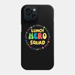 School Lunch Hero Squad Funny Phone Case