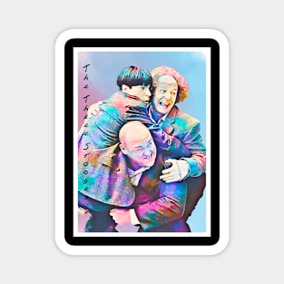 The Three Stooges Poster Art Magnet