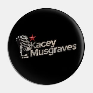 Kacey Musgraves - Vintage Microphone Pin