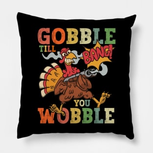 Funny ThanksGiving Turkey Pillow