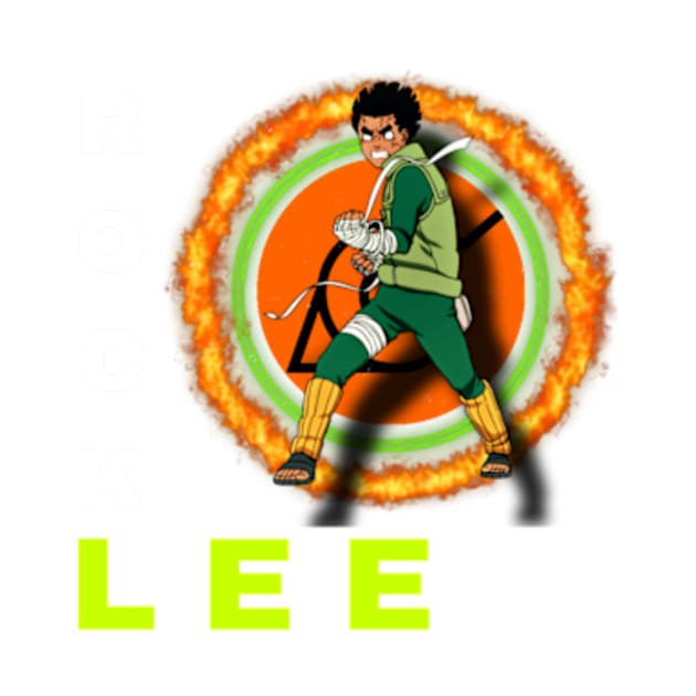 Hidden Leaf Warrior:  Rock Inner Gate Lee by MADMATDesign