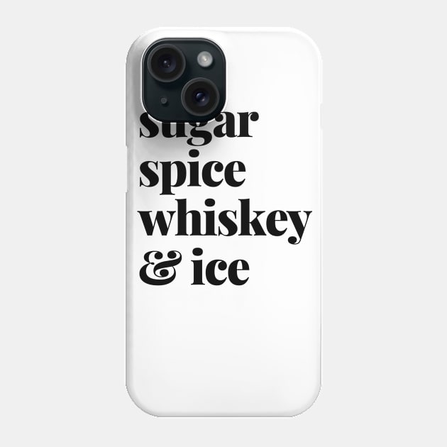 Drink of Choice Phone Case by Feastinthyme