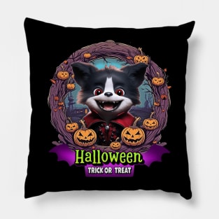 Puppy Halloween Costume Pillow