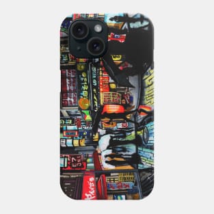 A rainy night in Shinjuku Phone Case