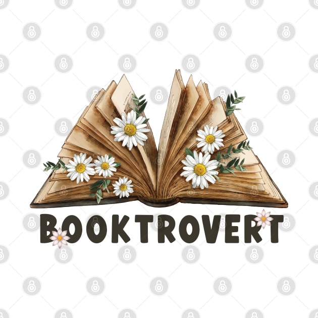 Booktrovert - book lover - book lover by Be Cute 