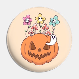 Spooky Garden Pin