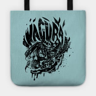 Skull Girl (black skull) Tote