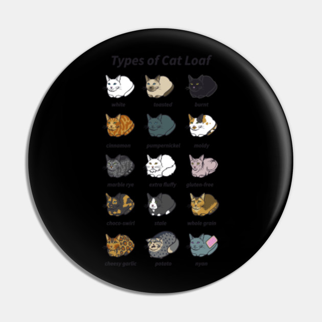 The Types Of Cat Loaf Classic The Types Of Cat Loaf Classic