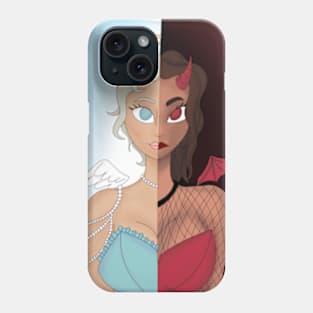 Angel and Demon Phone Case