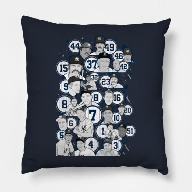 New York Yankee legends collage