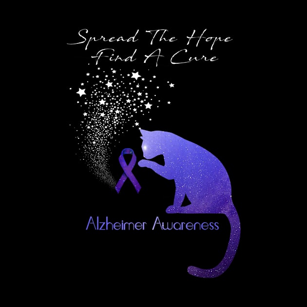 Alzheimer Awareness Spread The Hope Find A Cure Gift by thuylinh8