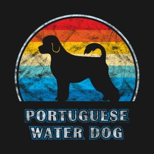 Portuguese Water Dog Vintage Design T-Shirt