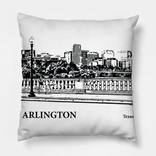 Arlington - Texas Pillow