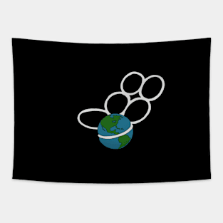 Pollution Around the World Tapestry