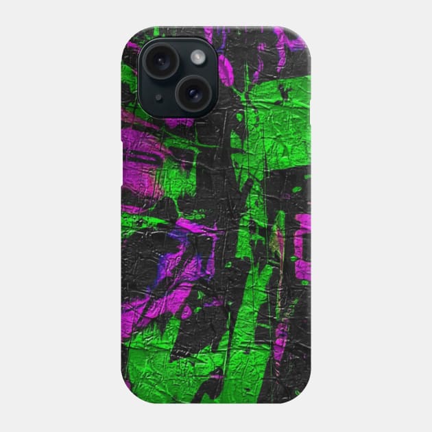 Abstract Neon Phone Case by WillMcWill