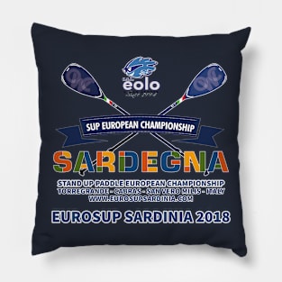 EuroSUP Sardinia 2018 Pillow
