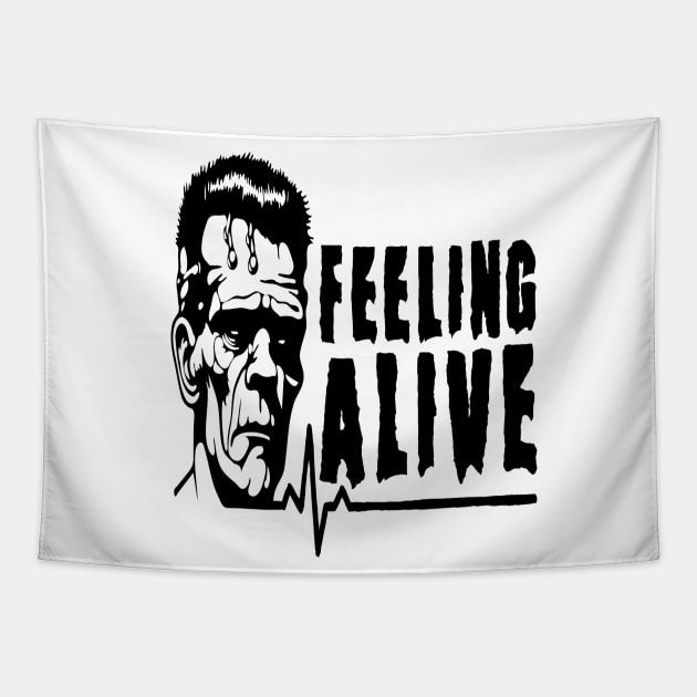 Feeling Alive Tapestry by inazuma