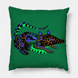 boho chic style possum ecopop Pillow