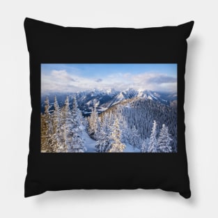 Frosted Pines on the Summit Pillow