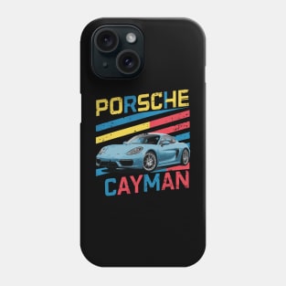 Porsche Cayman Vintage Car Classic Phone Case