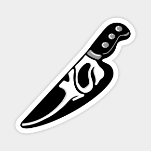Scream Horror Movie Minimalist Knife Magnet