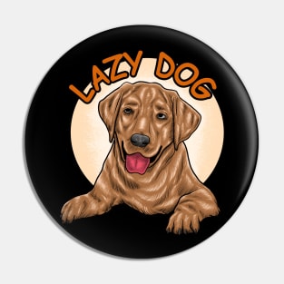 LAZY DOG Pin