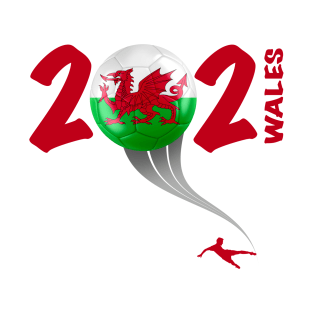 Wales Euro Soccer 2021 T-Shirt
