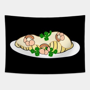 Shrimp Scampi Tapestry