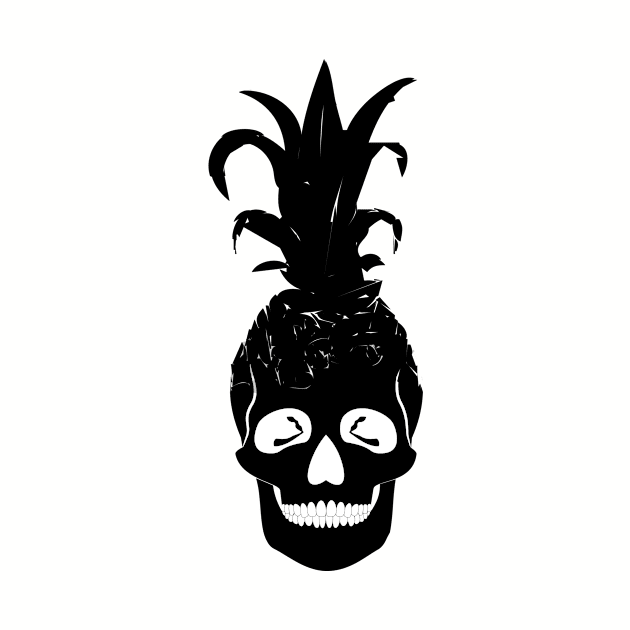 skull pineapple by hoopoe