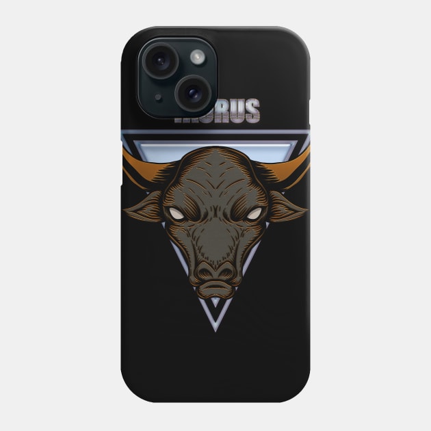 Zodiac sign taurus Phone Case by Nicky2342