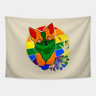 Gay(Homosexuality) corgi Tapestry