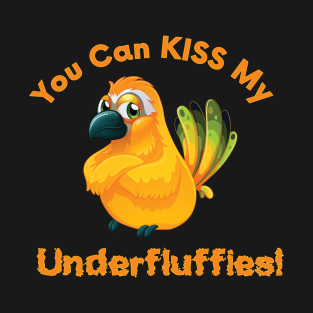 Sun Conure Parrot Kiss Underfluffies T-Shirt