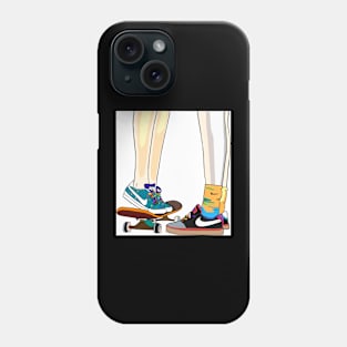 Street Couple pop art Phone Case