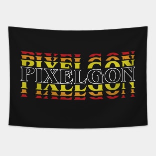 Pixelgon Echo Black Tapestry