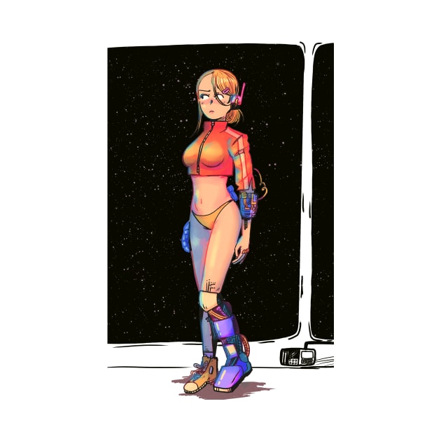 space girl by tuffghost