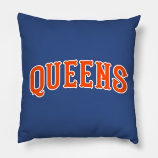 Queens Baseball Pillow