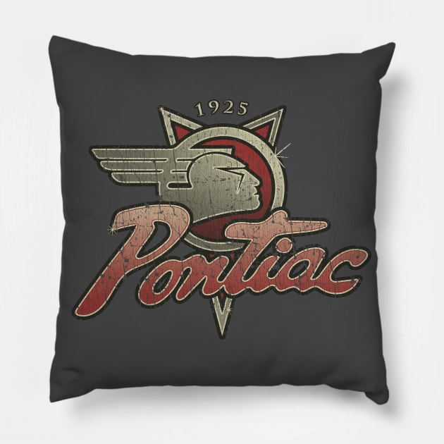 Pontiac Resto-Mod Emblem 1925 Pillow by JCD666