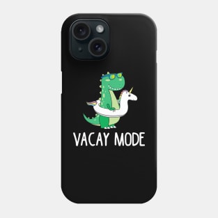 Vacay Mode Cute Dinosaur Funny Family Vacation Gift Phone Case