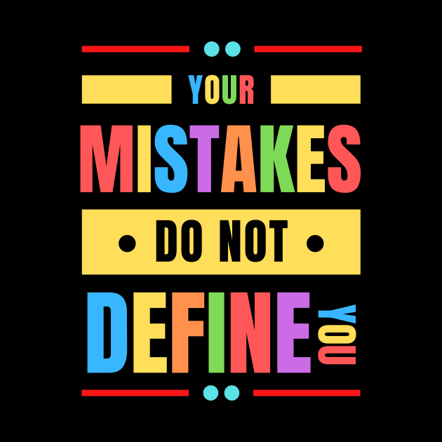 Your Mistakes Do Not Define You | Christian Saying by All Things Gospel